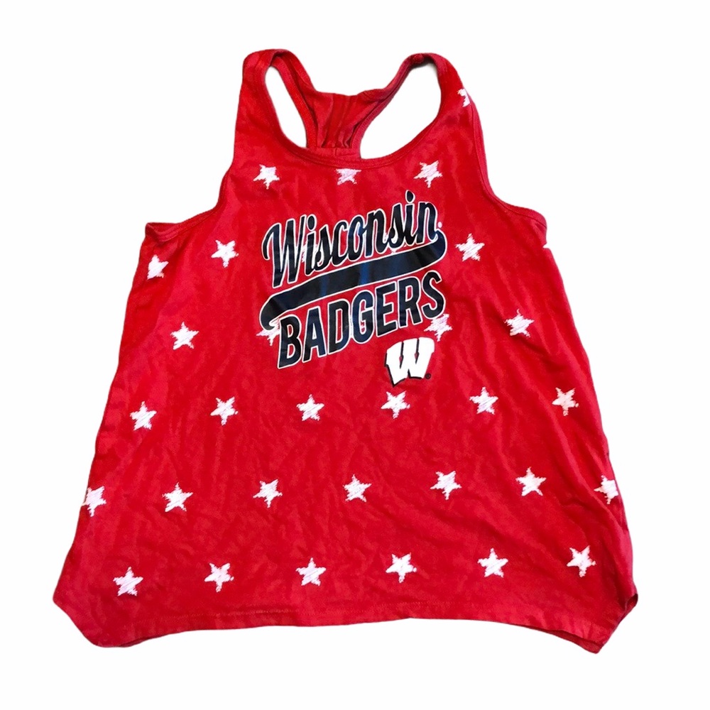 Rivalry Threads 91 WI Badger Racer Back Tank Top